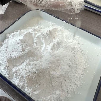 Poudre de calcite pour l'alimentation du bétail
